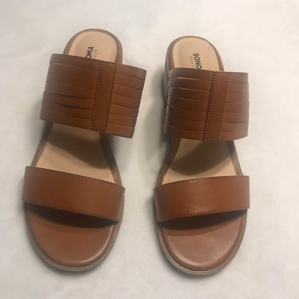Sonoma brown Slip on Sandals